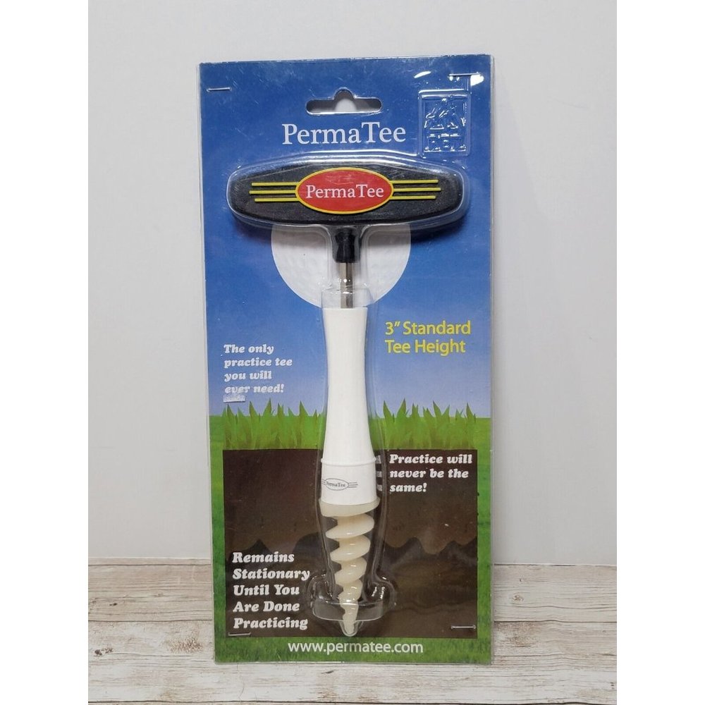 PermaTee 3" Standard Tee Height Golf New Remains Stationary Practice‎ Golfing